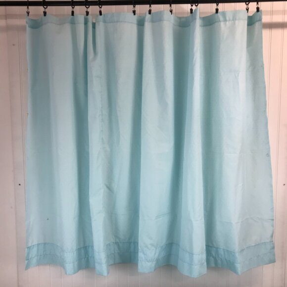 Vintage Pastel Blue & White Lace Baby Crib Bedding Set, Bumper Pad Ruffle Skirt - Picture 12 of 13